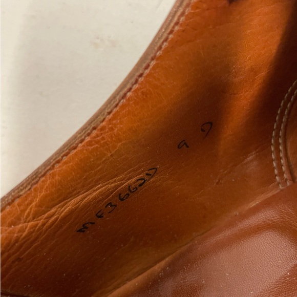 Polo Ralph Lauren x Crockett & Jones Made in England Vintage Cap Toe Oxford SZ 9 - Picture 7 of 8